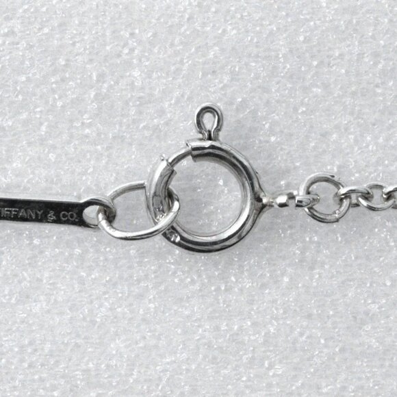 TIFFANY&Co. Bean Necklace Elsa Peretti Silver925 10.9g Women - Picture 6 of 10